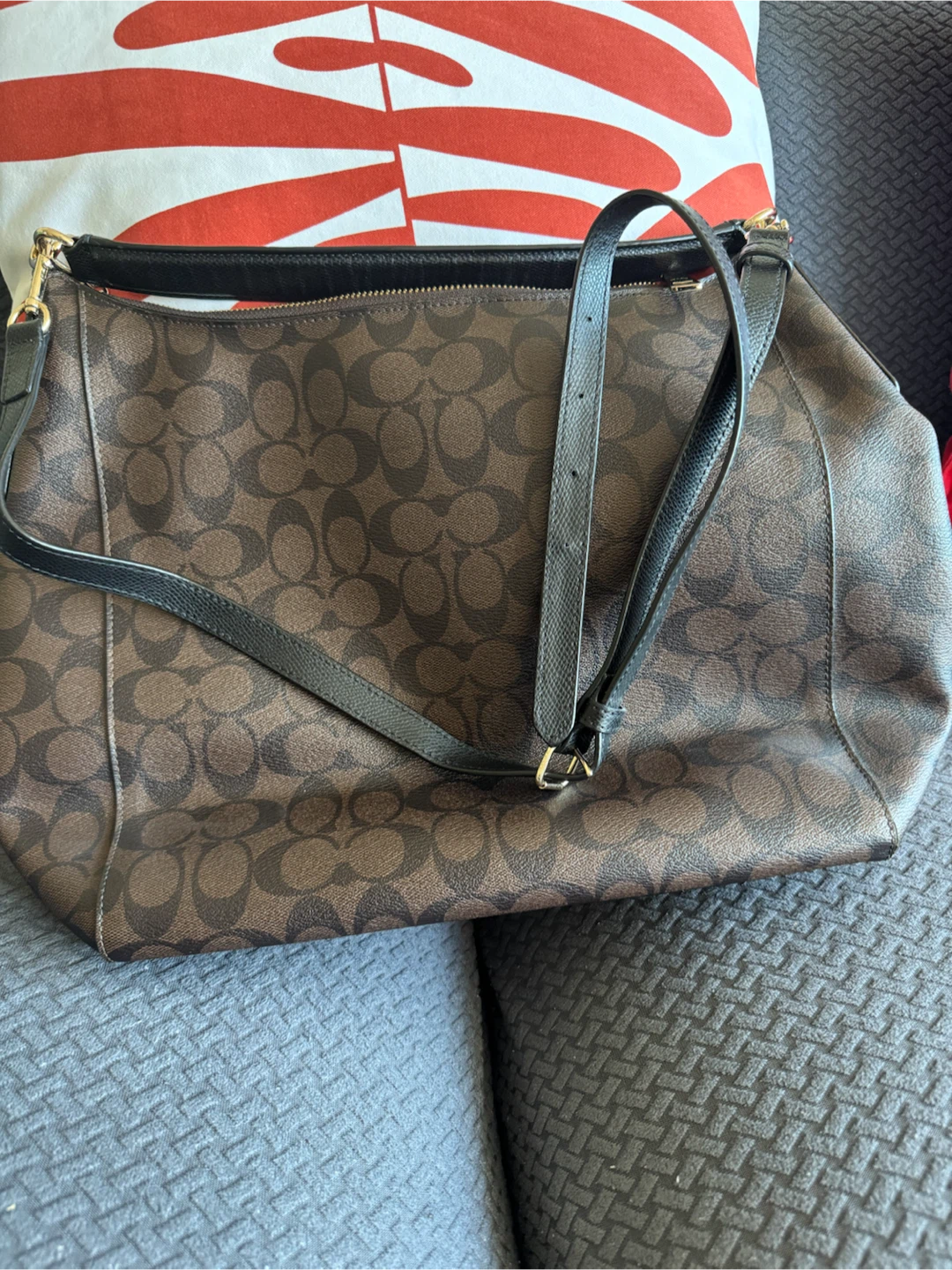 Coach Monogram Hobo Purse - photo 2