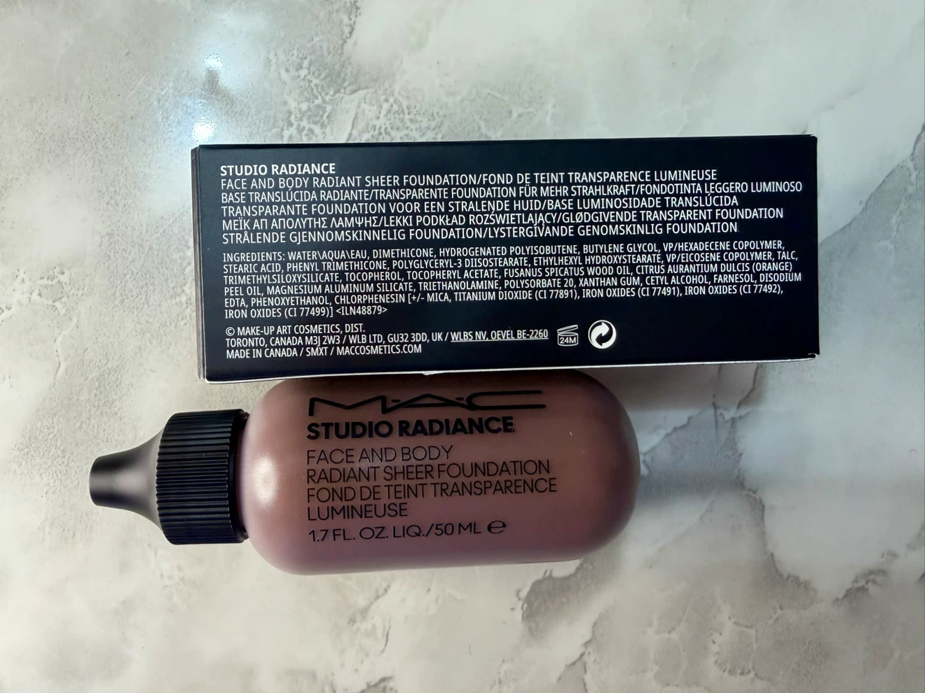 MAC Studio Radiance Face and Body Radiant Sheer Foundatiom - photo 3
