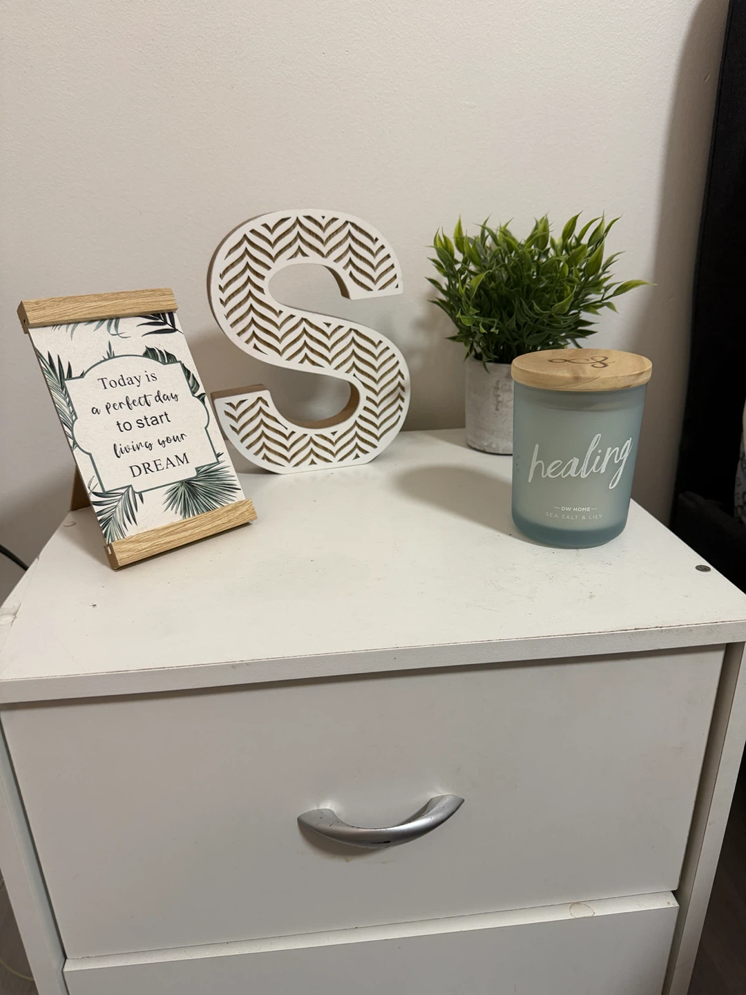 IKEA White 2-Drawer Nightstand - photo 3