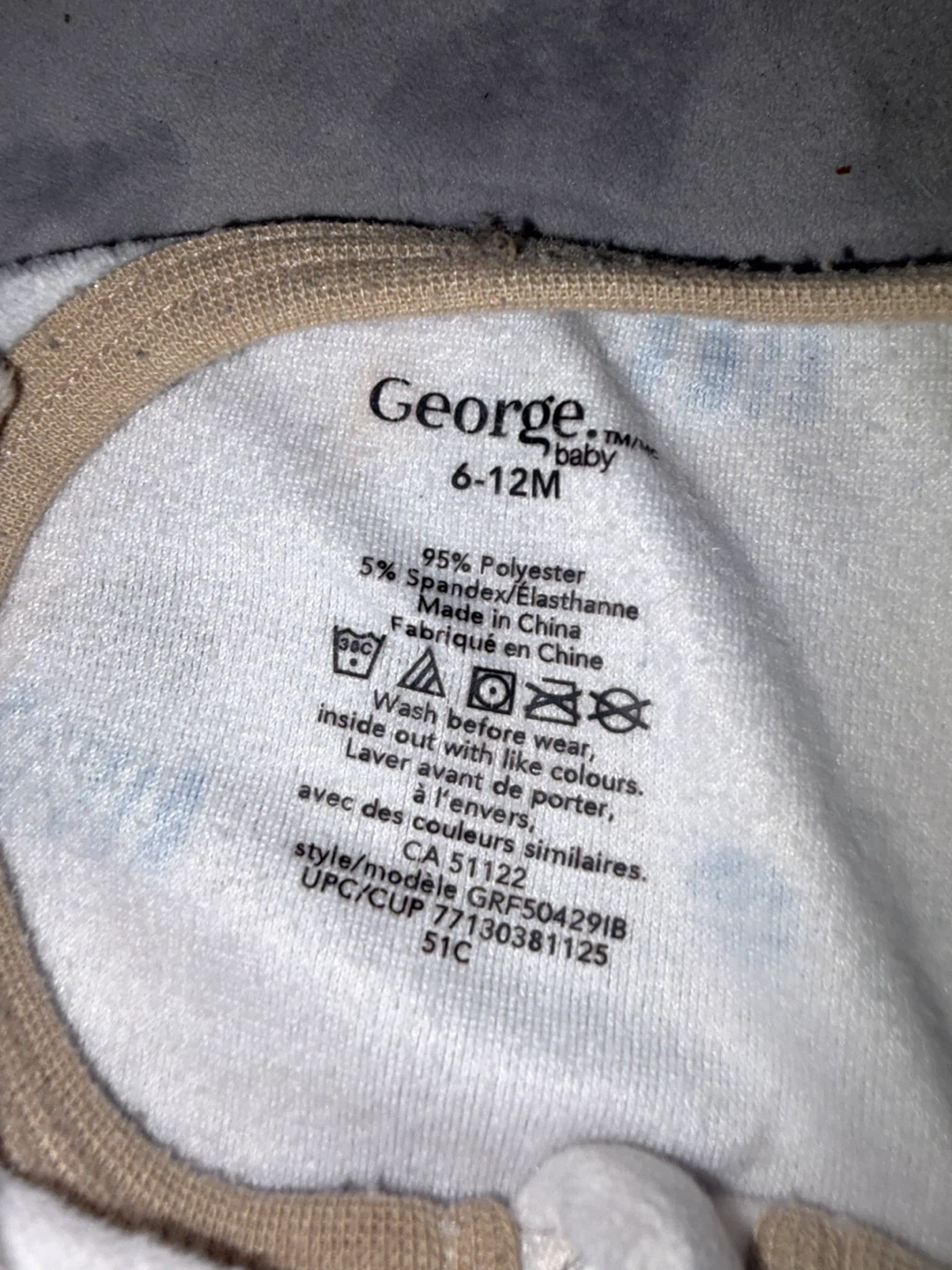 George baby pyjama 6-12 mois - photo 2