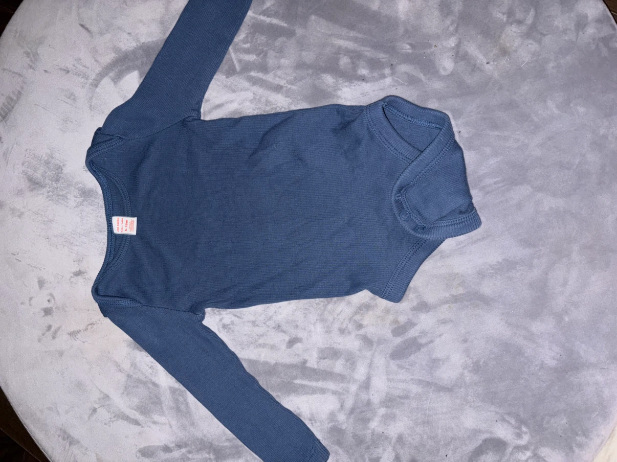 Joe Fresh baby body manches longues bleu 6-12 mois