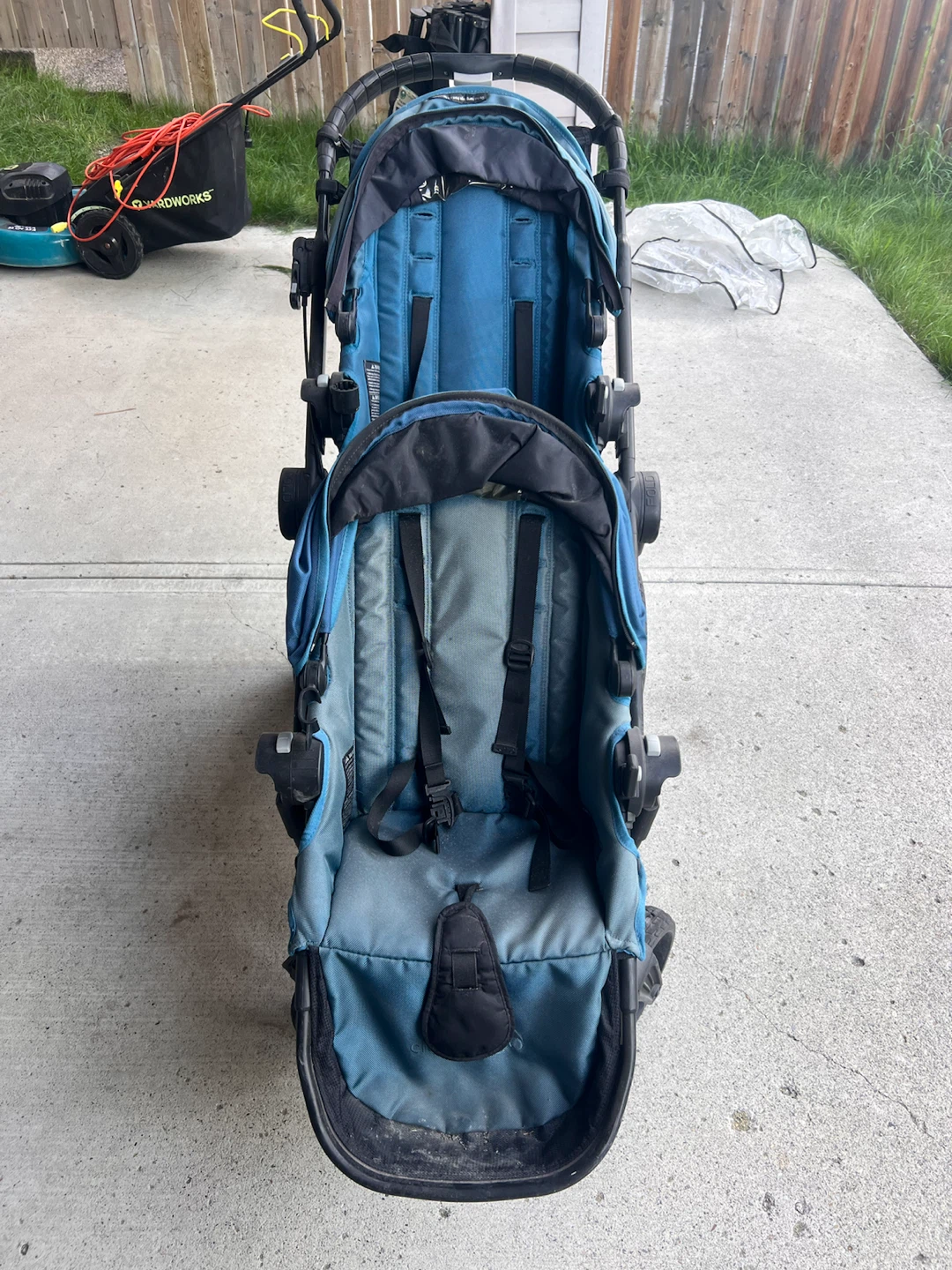 Baby Jogger City Select Double Stroller Seat - Teal
