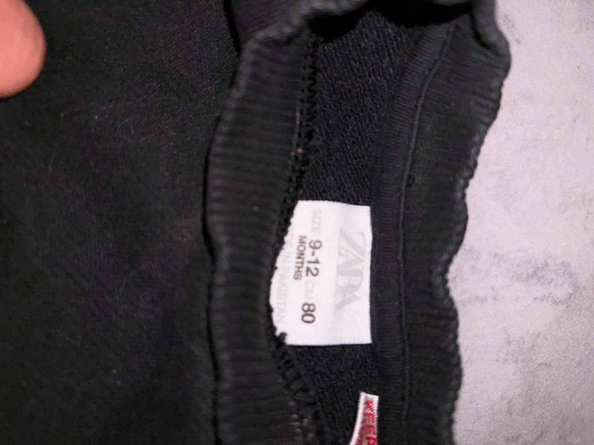 Chandail noir Zara 9-12 mois - photo 2