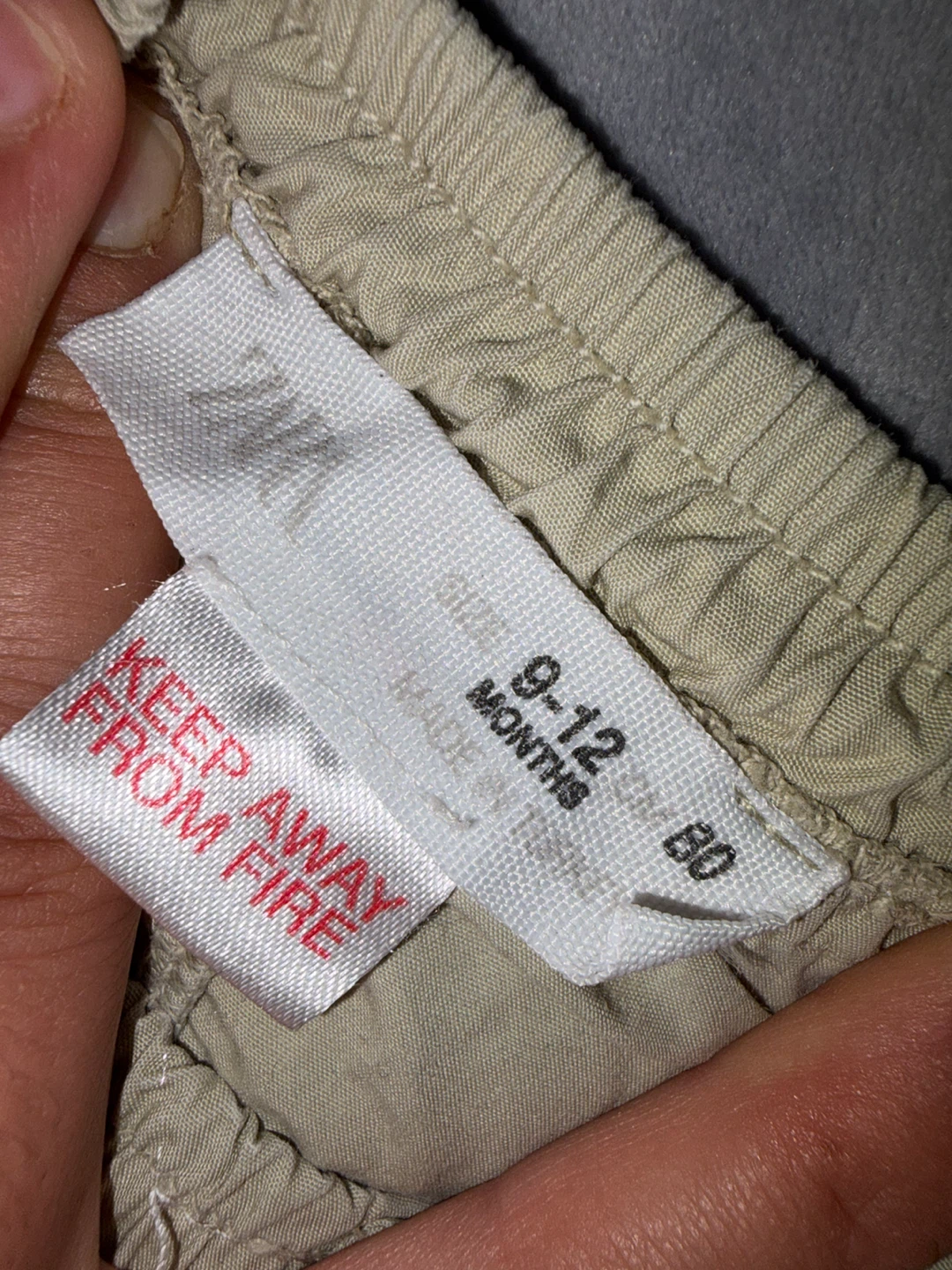 Shorts cargo H&M 9-12 mois - photo 2