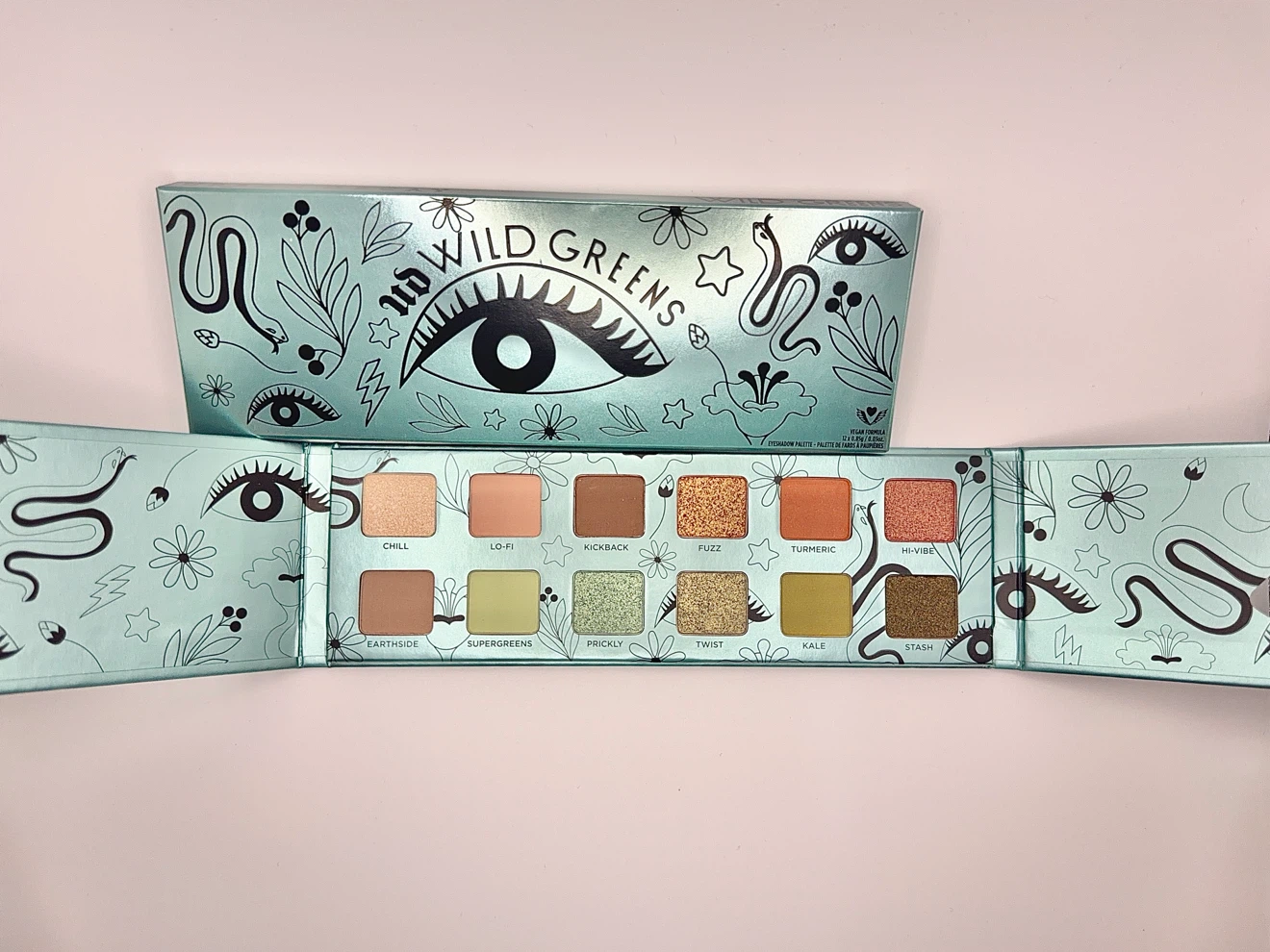 Urban Decay Wild Greens Eyeshadow Palette