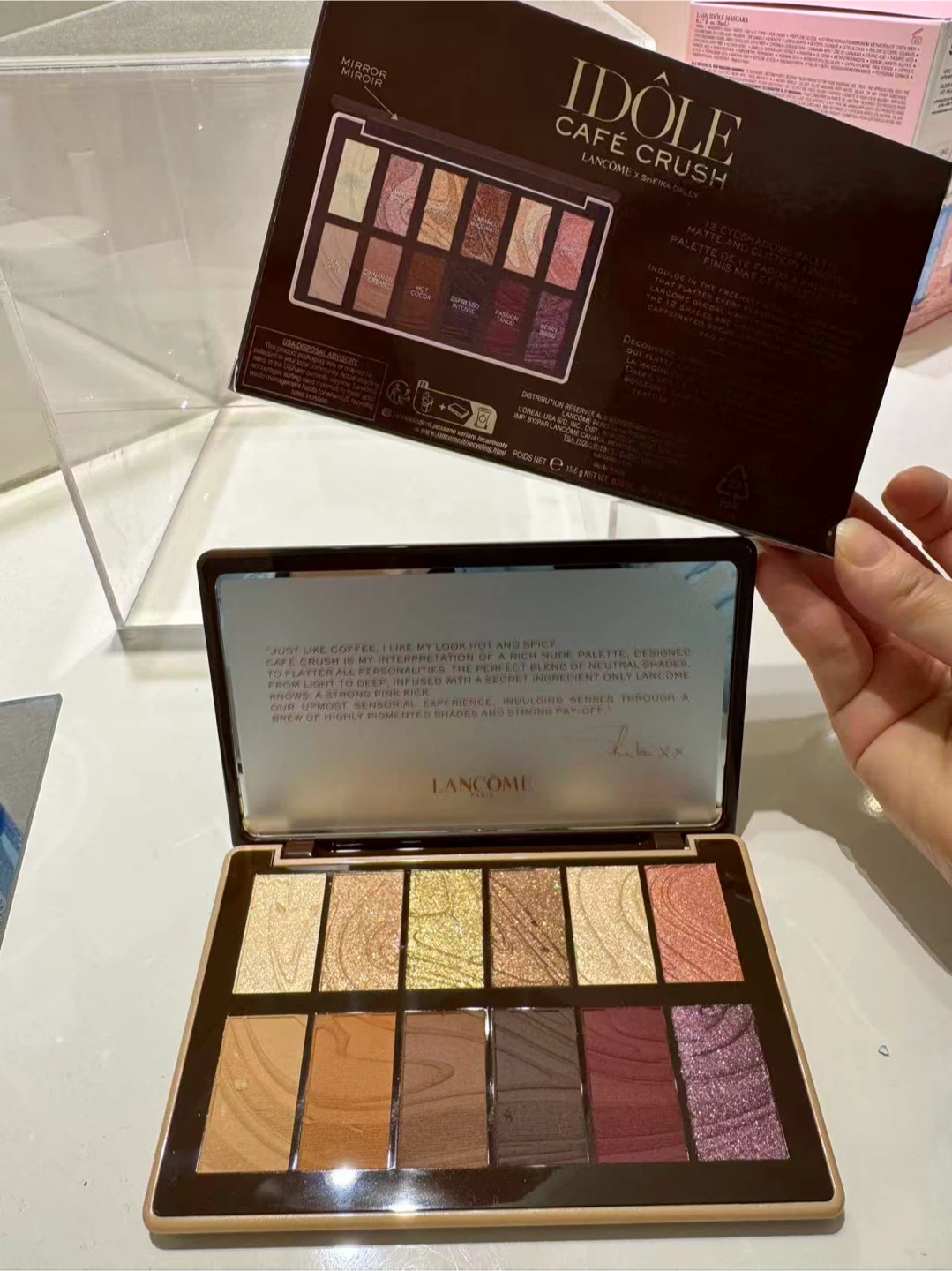 Lancôme Idôle Café Crush Eyeshadow Palette