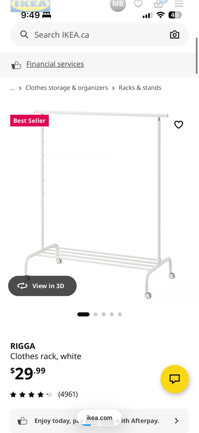 IKEA clothes rack - photo 2