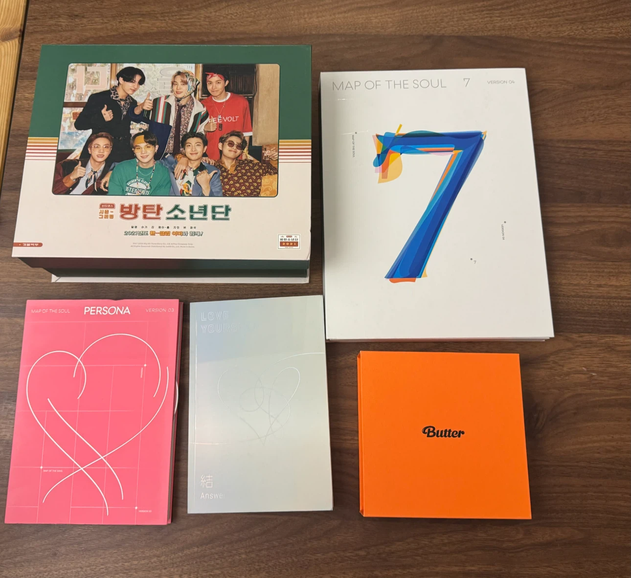 BTS albums $15-18