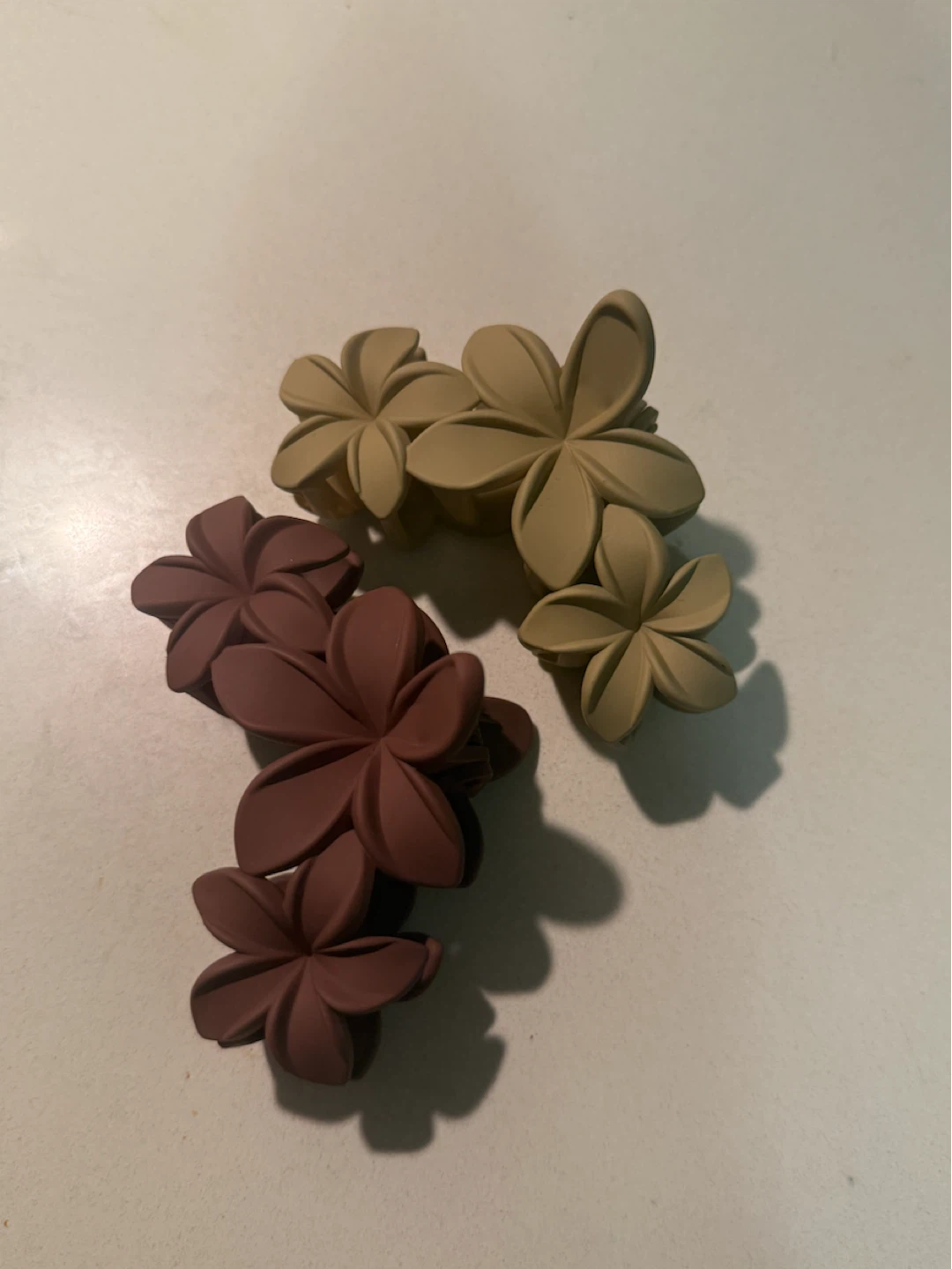 Flower Claw Clips