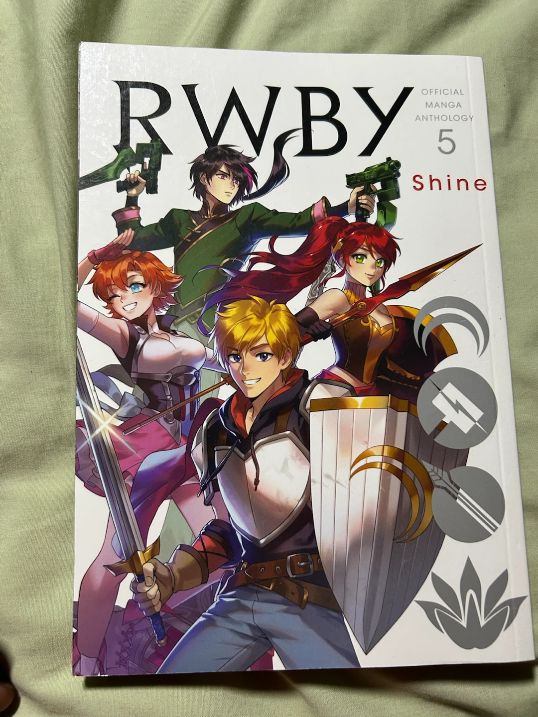 RWBY Official Manga Anthologies Vol 2 & 5, After the Fall Novel - photo 3