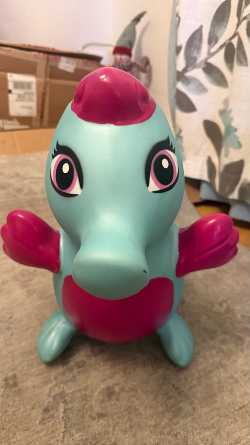 Mint Green and Pink Inflatable Bouncy Toy check more pictures - photo 3