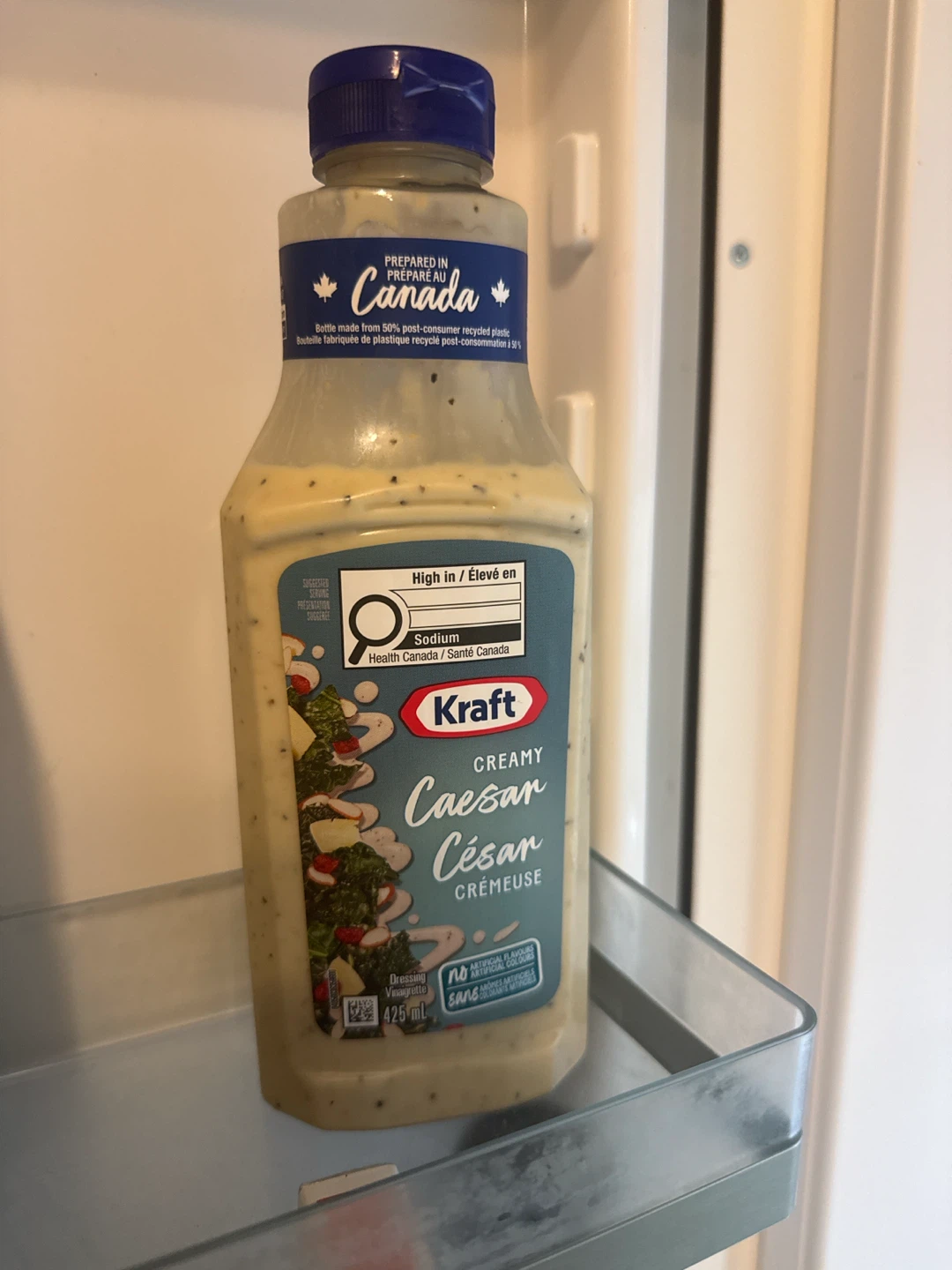 Kraft Creamy Caesar Dressing 425mL