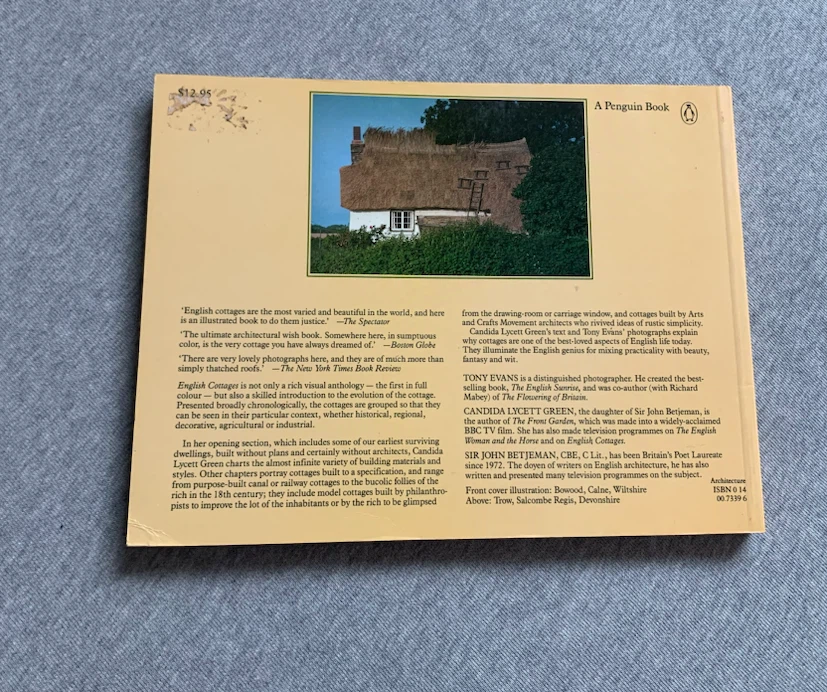 English Cottages ~ Soft Cover Coffee Table Book - photo 2