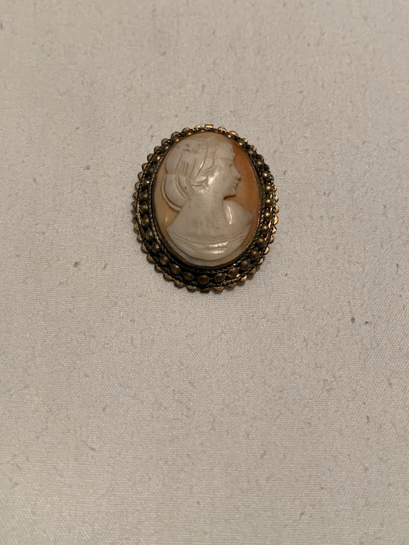 Vintage Cameo Brooch