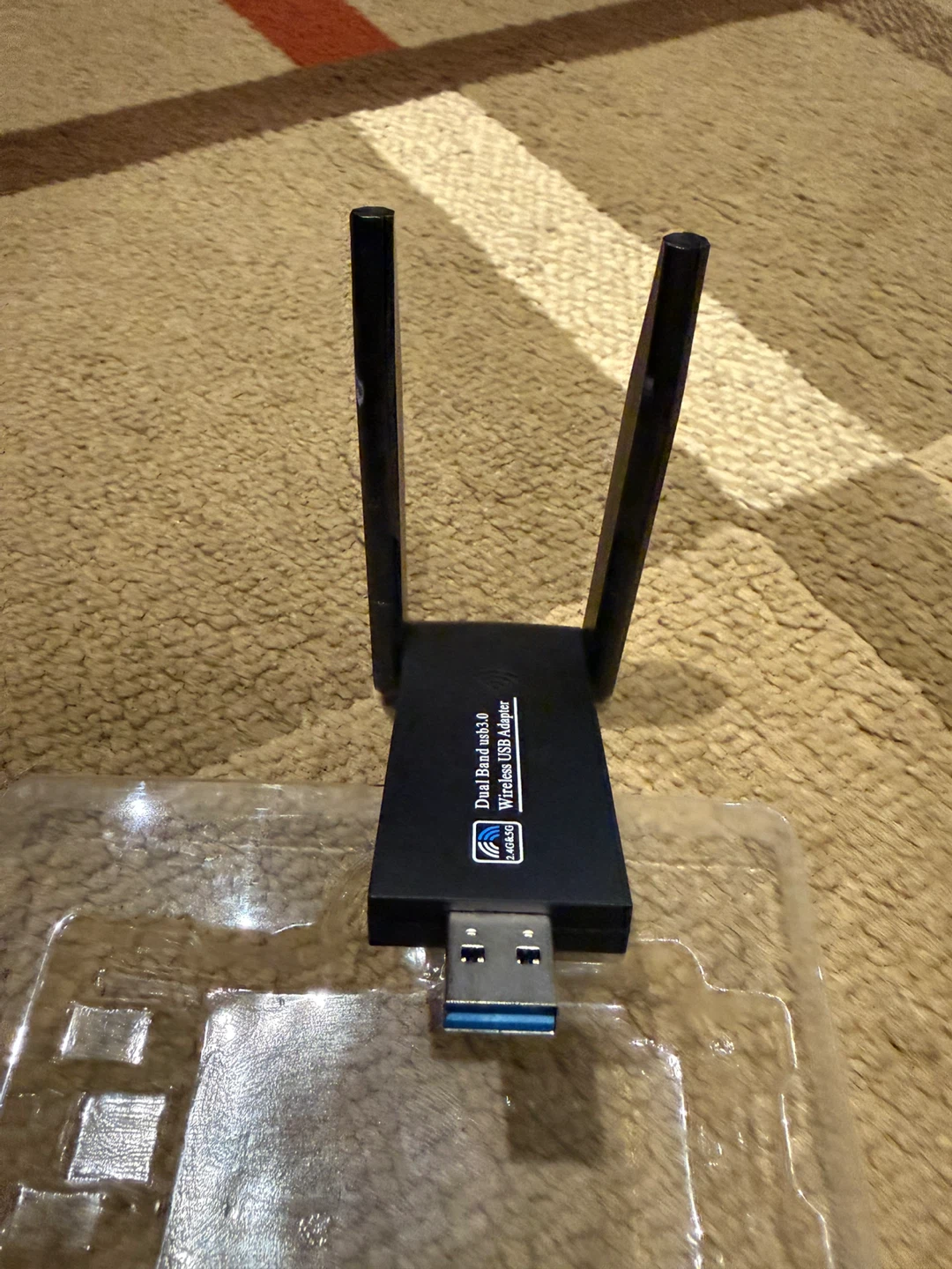 Wireless USB 3.0 Dual-Band AC1300 WiFi Adapter - New