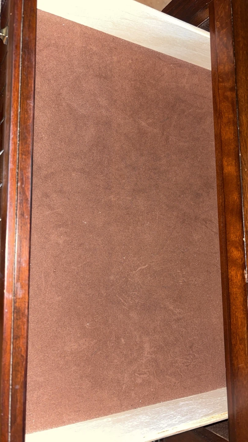 Wooden Nightstand with 3 Drawers - photo 2