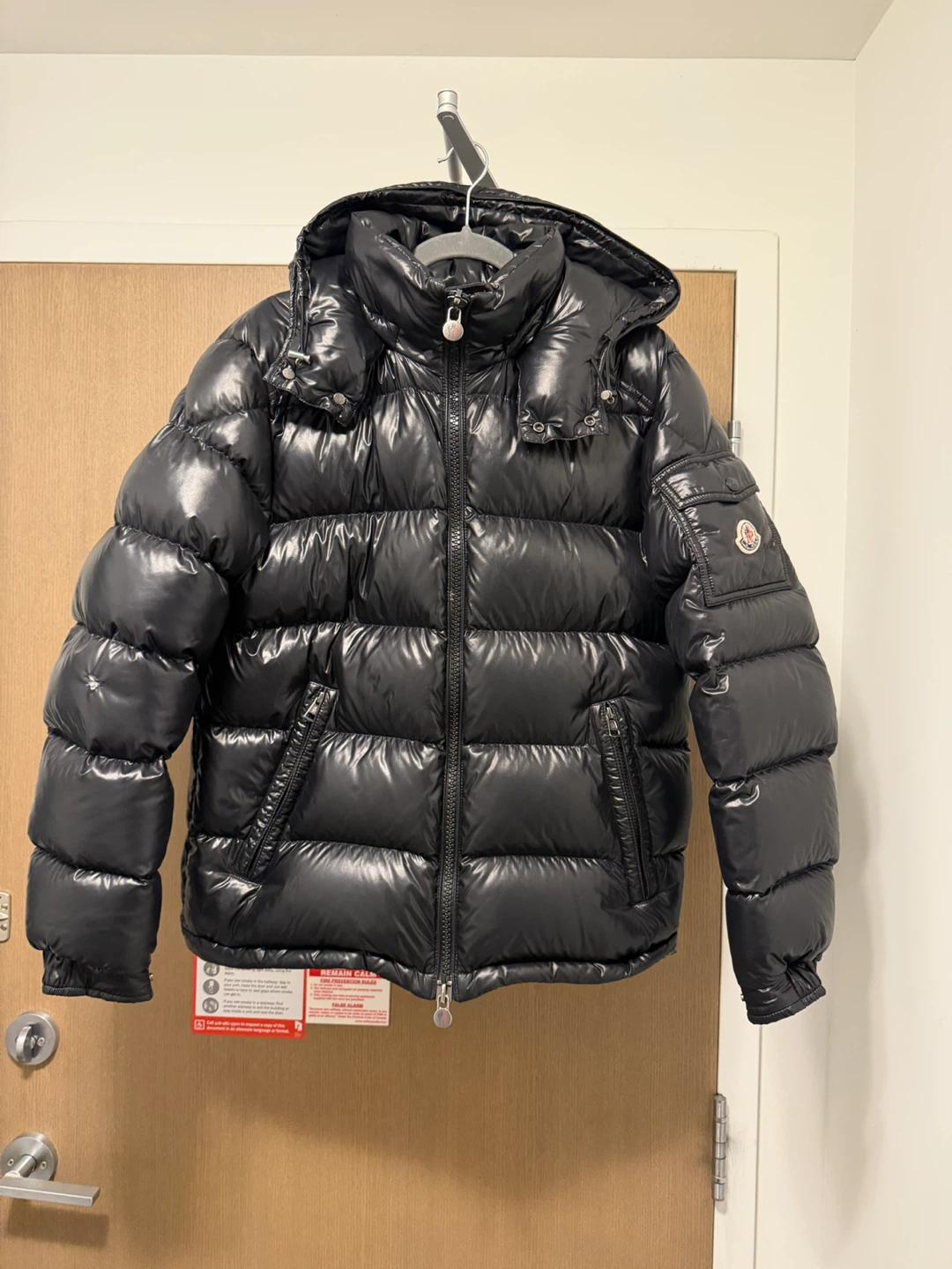 Moncler Maya Jacket Black Size 3
