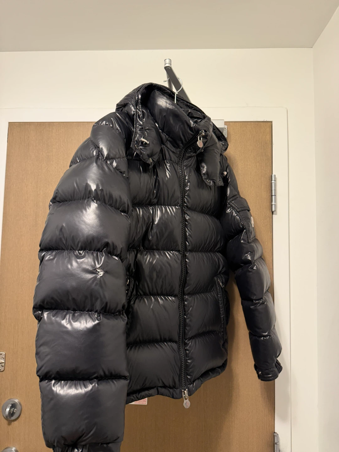 Moncler Maya Jacket Black Size 3 - photo 3