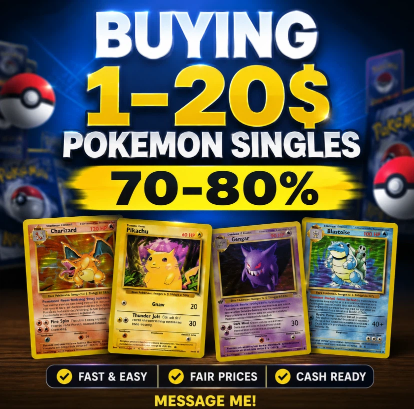Buying Pokemon Singles