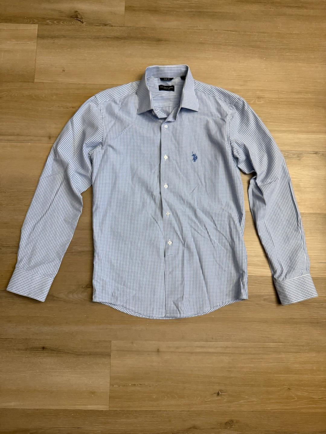 US Polo Assn. Blue Dress Shirt - Size S