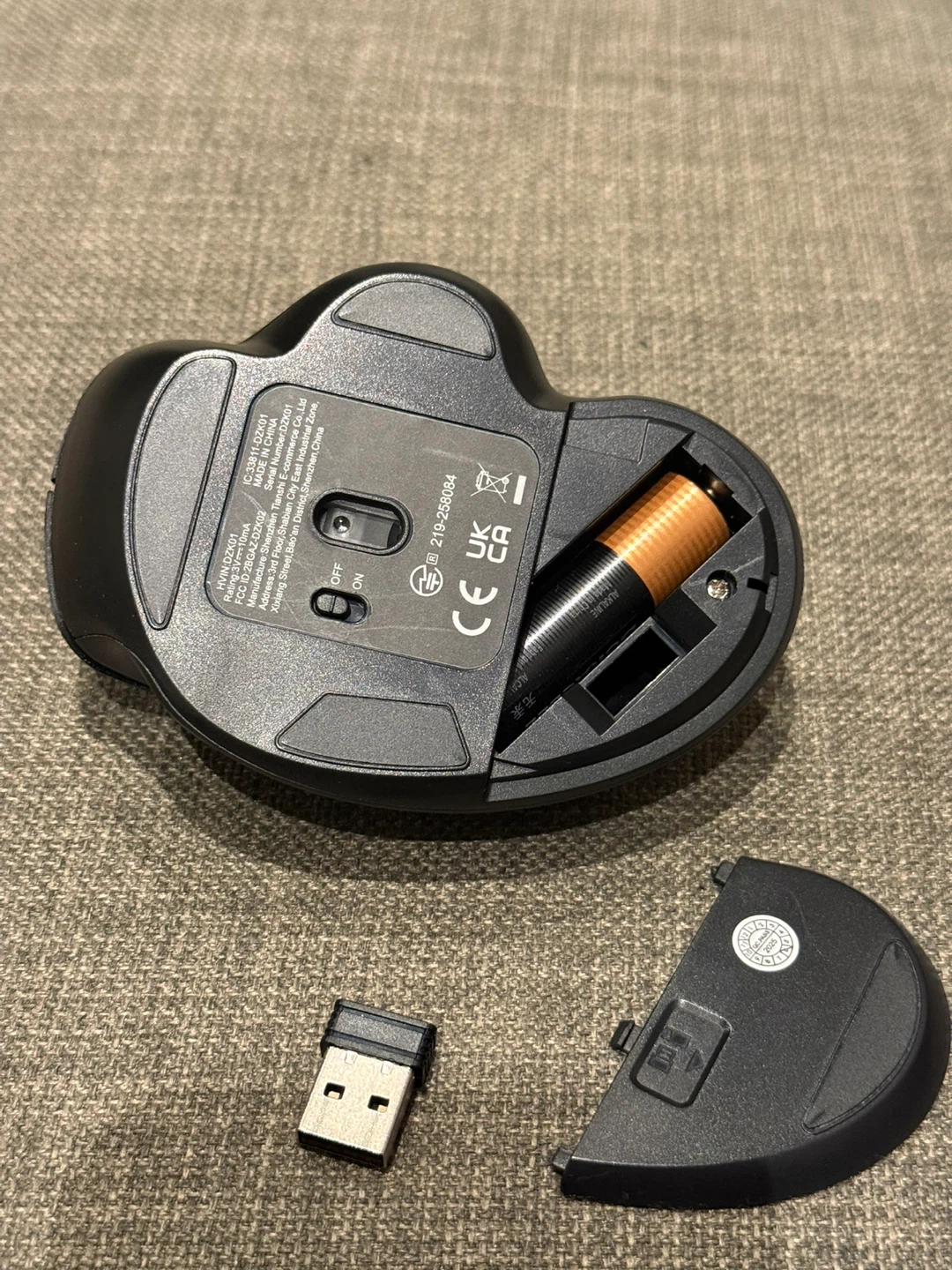 Black 2.4GHz Wireless Mouse - photo 4
