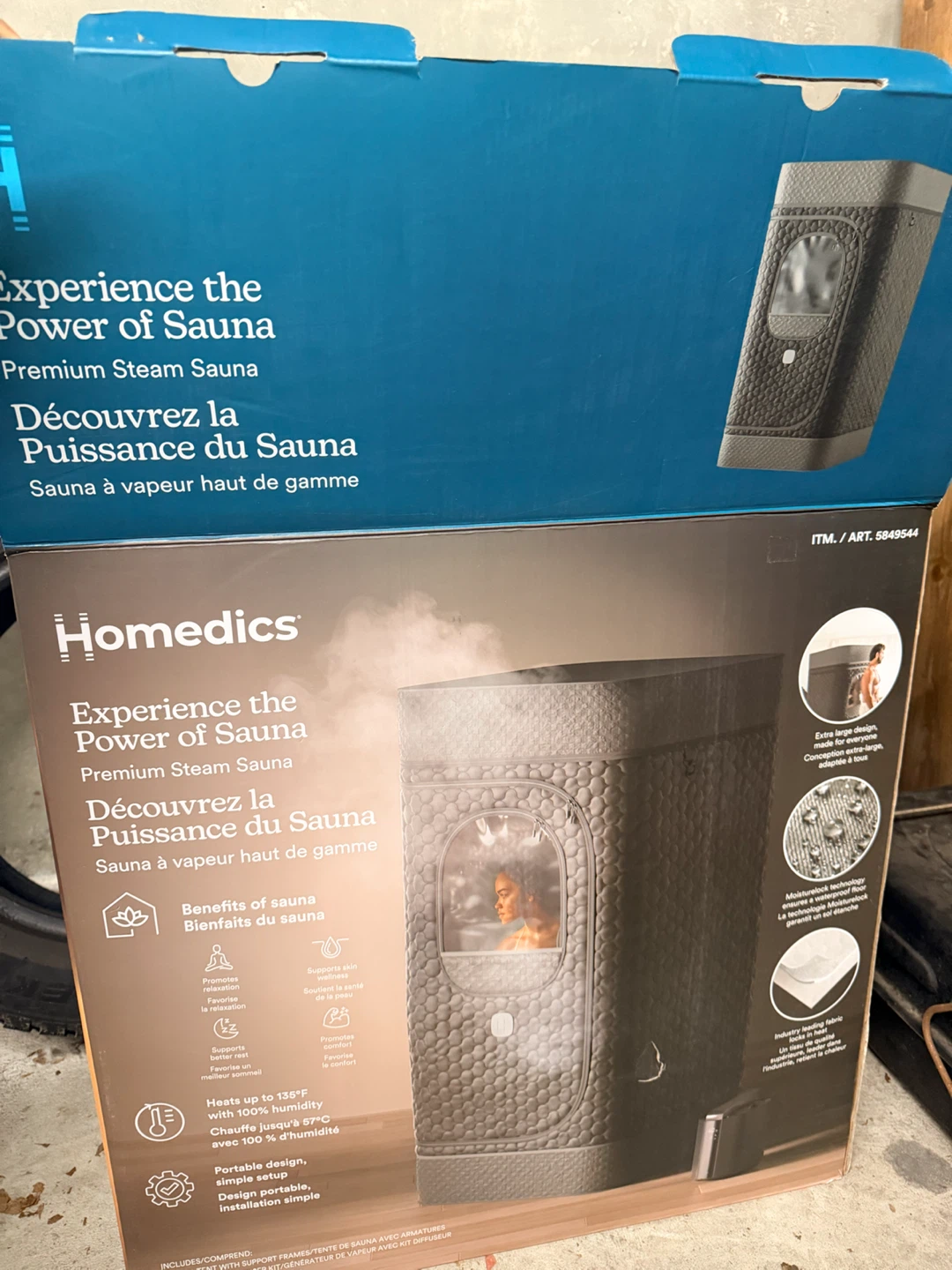 Homedics Premium Steam Sauna