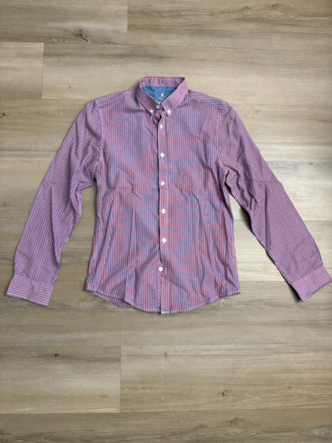 Men Shirt - Red/Blue - Size S