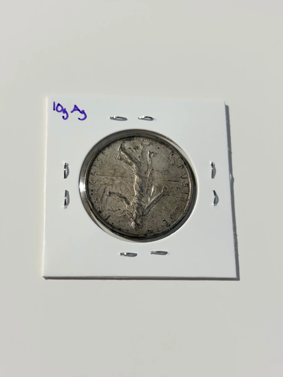 France 5 Francs 1962 Silver Coin - photo 2