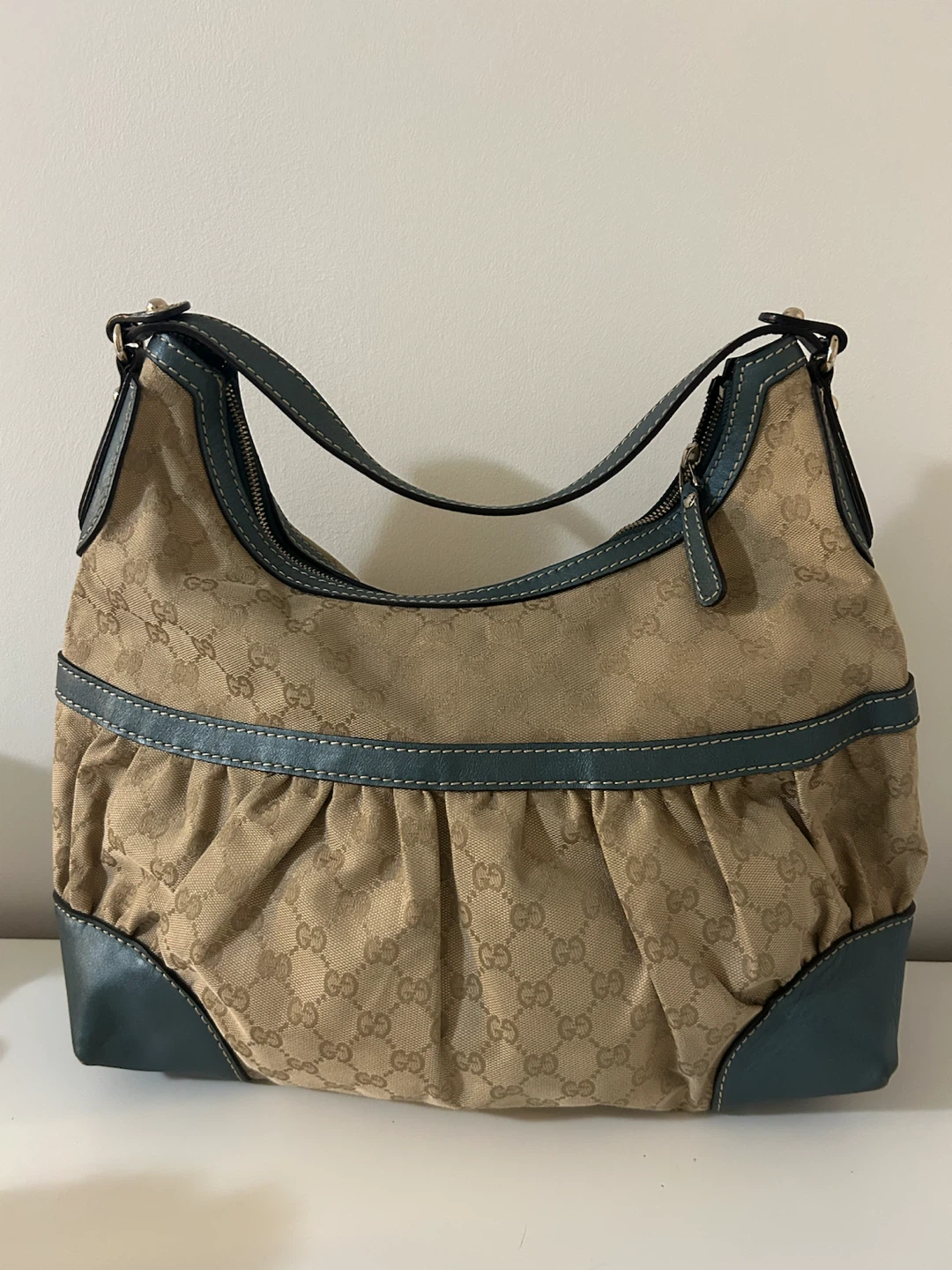 Gucci Monogram Hobo Bag