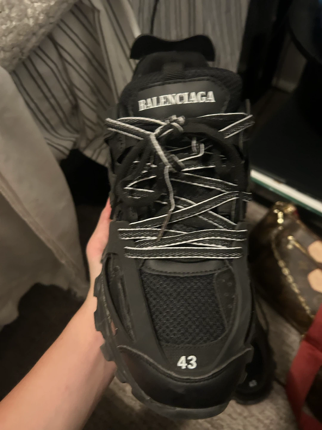 Balenciaga Black Track Sneakers