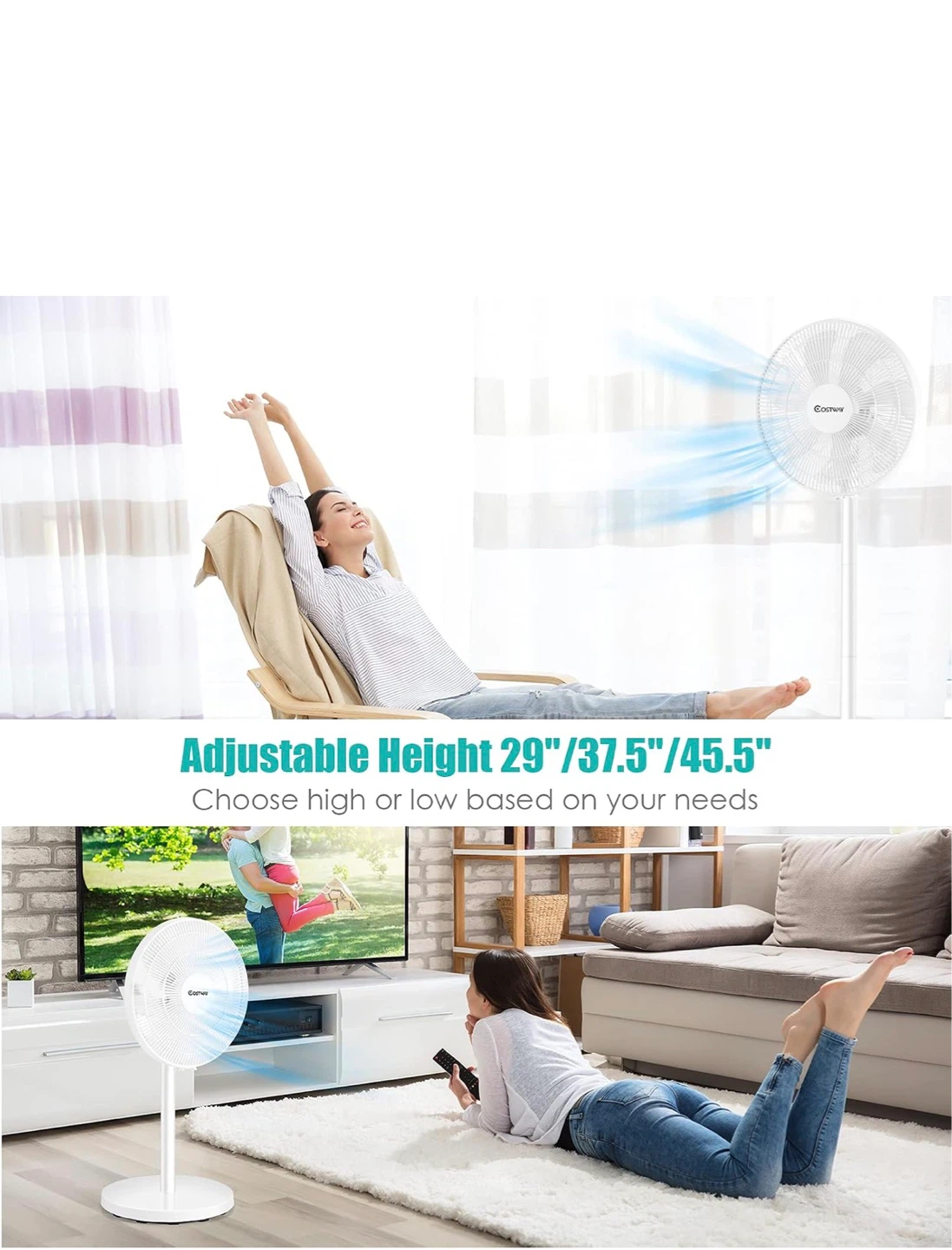 Costway High Quality Pedestal Fan - photo 5