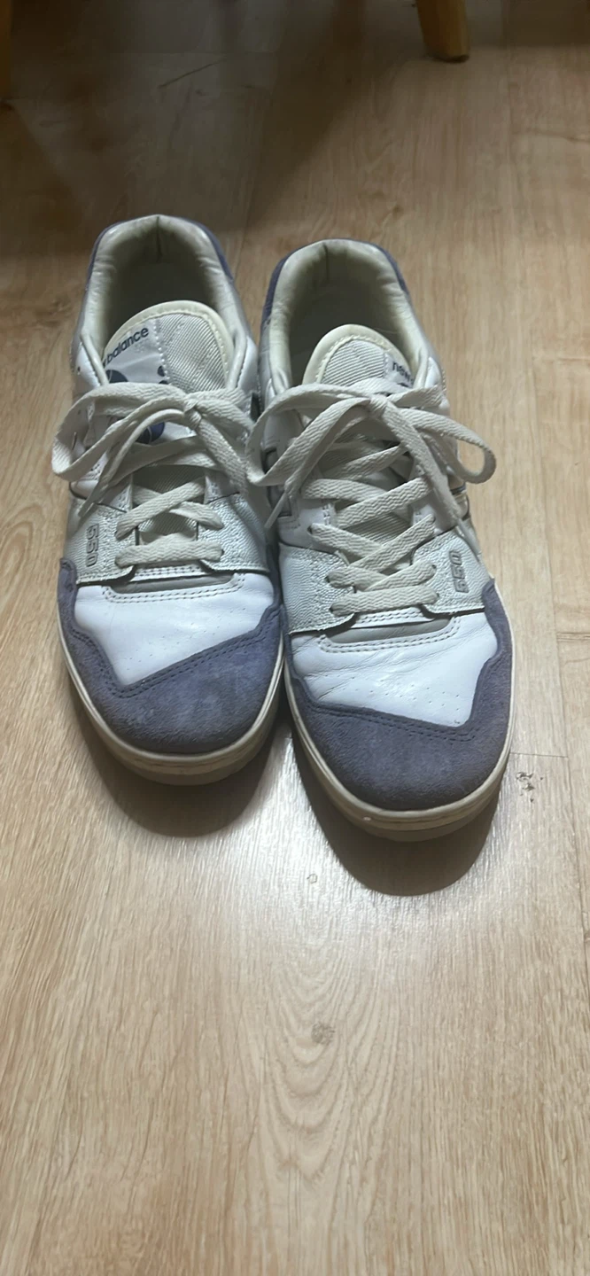 New Balance 550 White Blue Sneakers