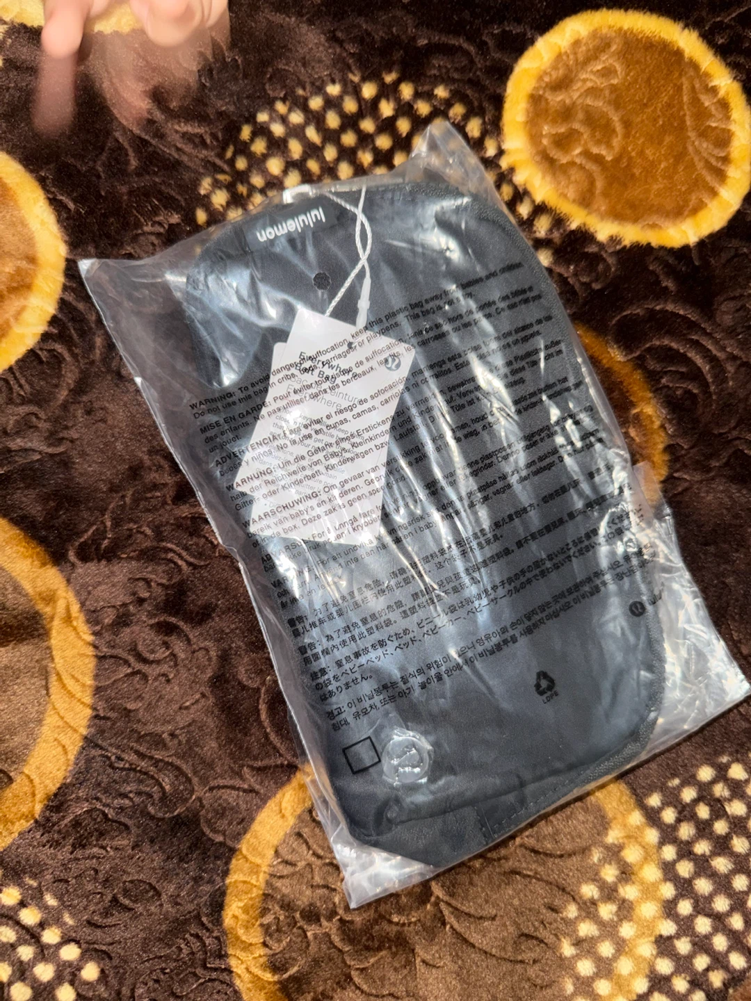Lululemon Black Pouch Bag