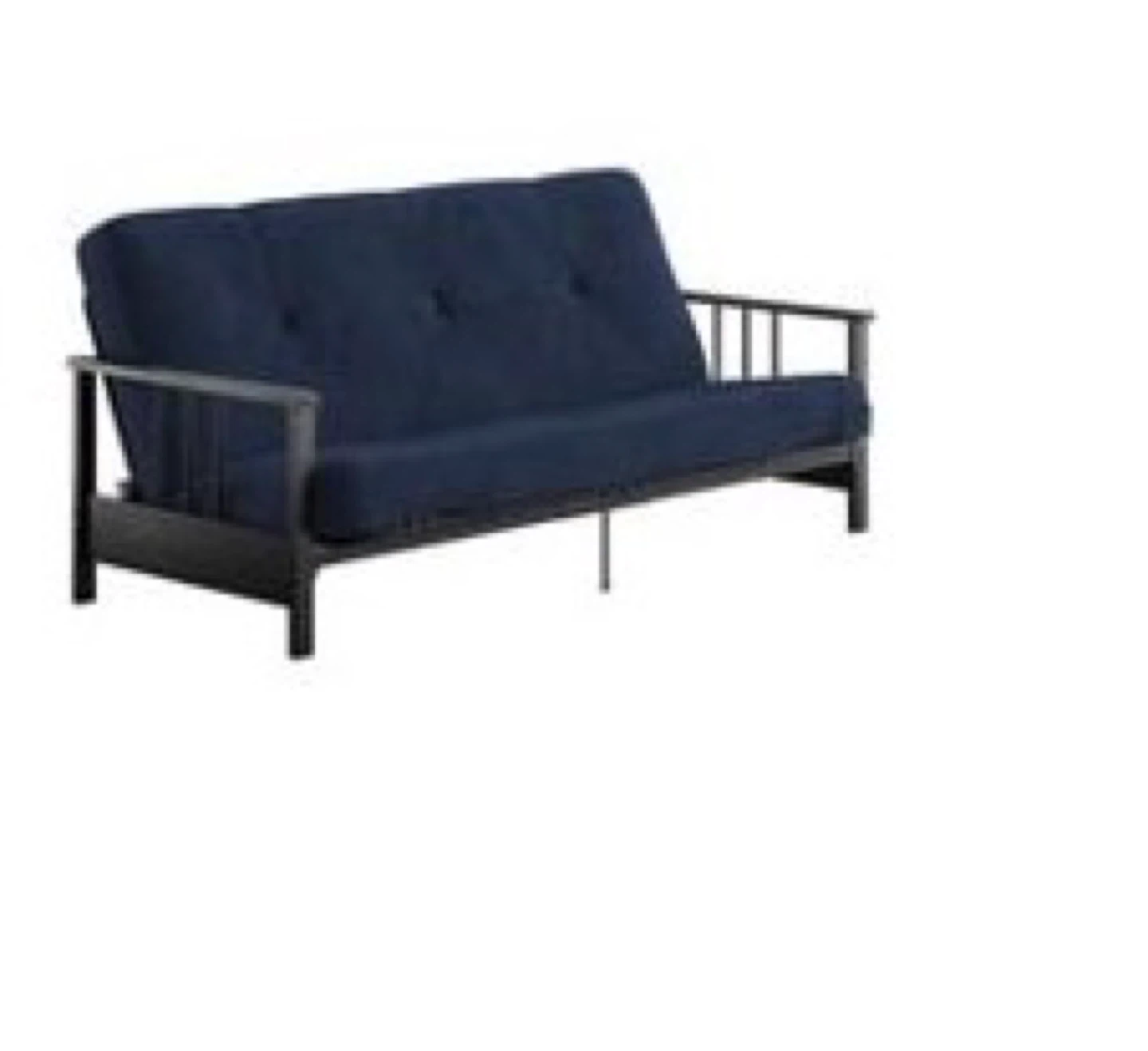 Blue Futon -Queen Size with cover