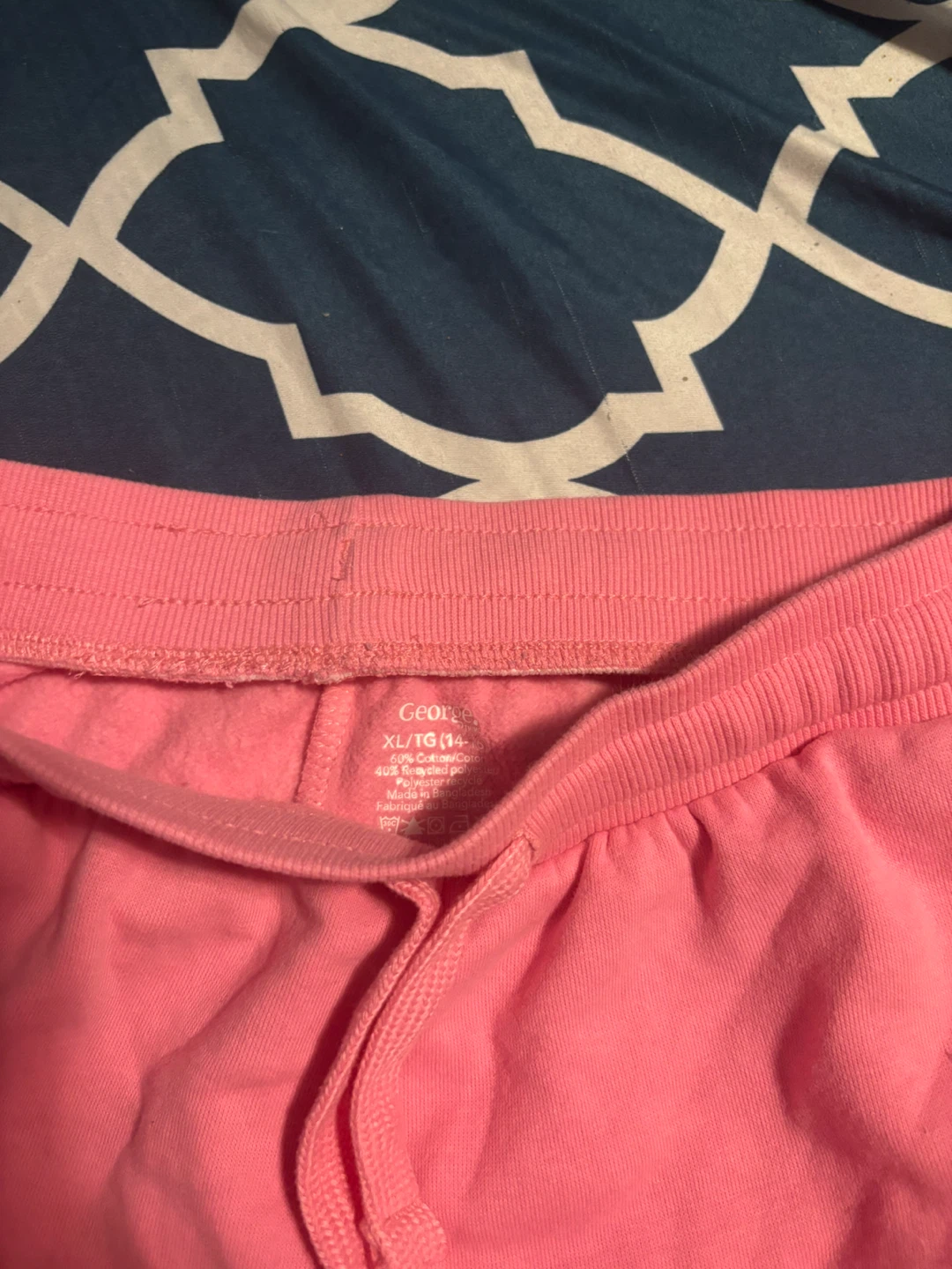 George Pink Cargo Sweatpants XL 14/16 - photo 2