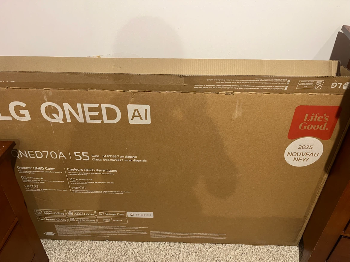 LG QNED AI 55" Television