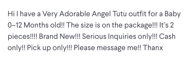 So Dorable 2 Pc Angel Tutu Set - 0-12 Months