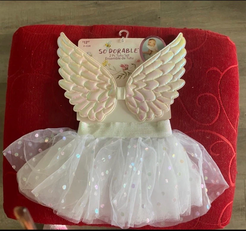 So Dorable 2 Pc Angel Tutu Set - 0-12 Months - photo 2