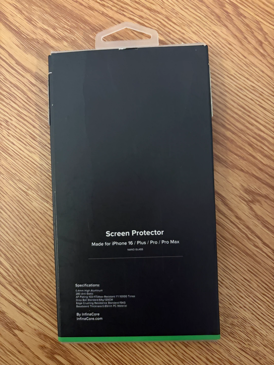 InfinaCore Screen Protector for iPhone 16/Plus/Pro/Pro Max - photo 2