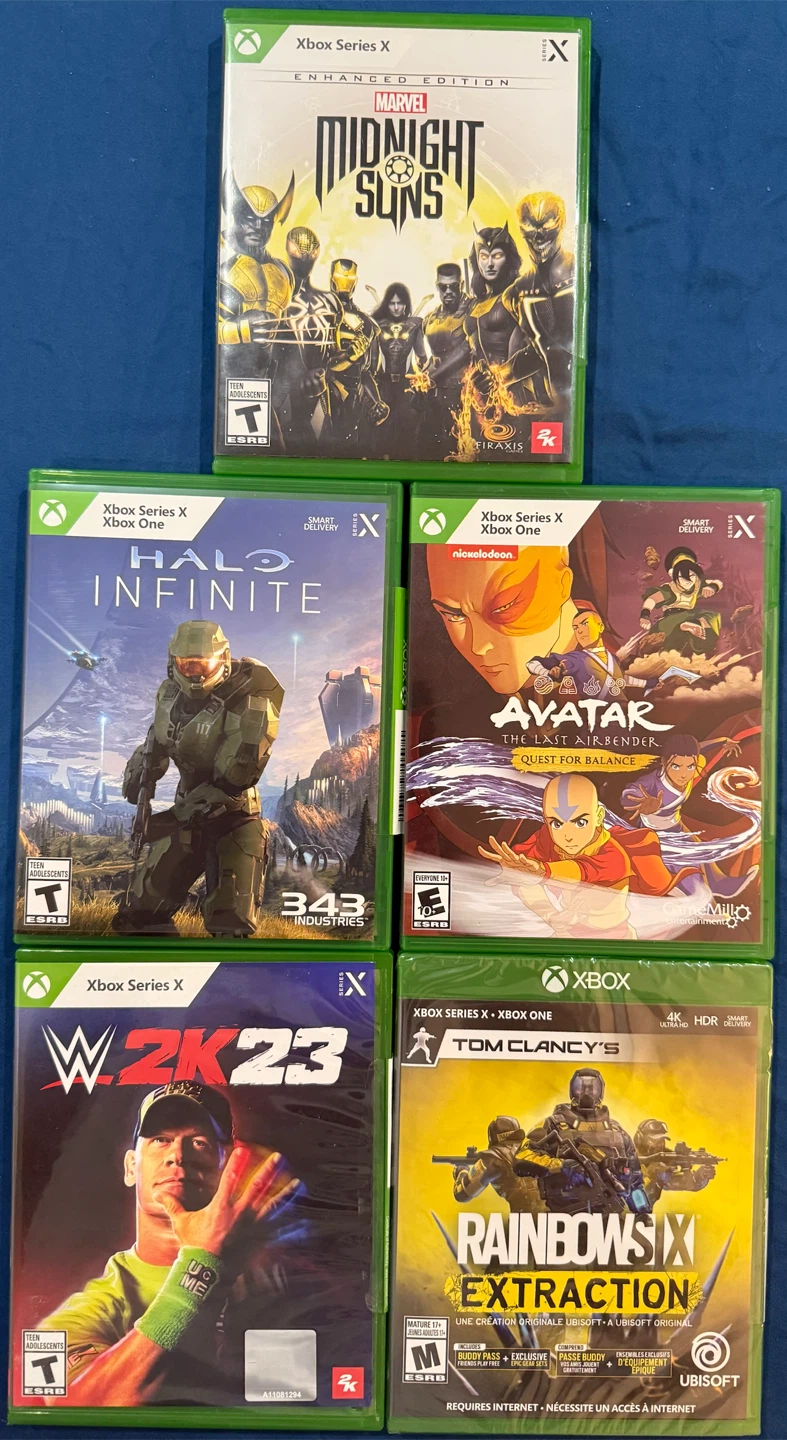 Xbox Series X Console with 5 Games & 2 Controllers - photo 3