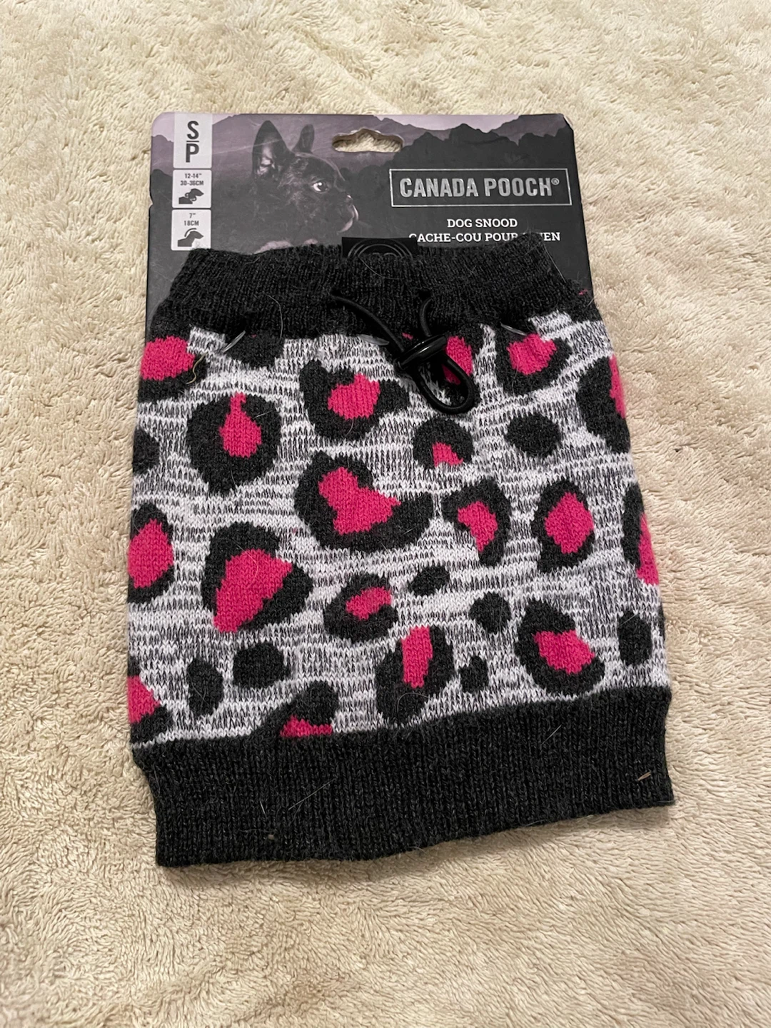 Canada Pooch Small Dog Snood Brand New