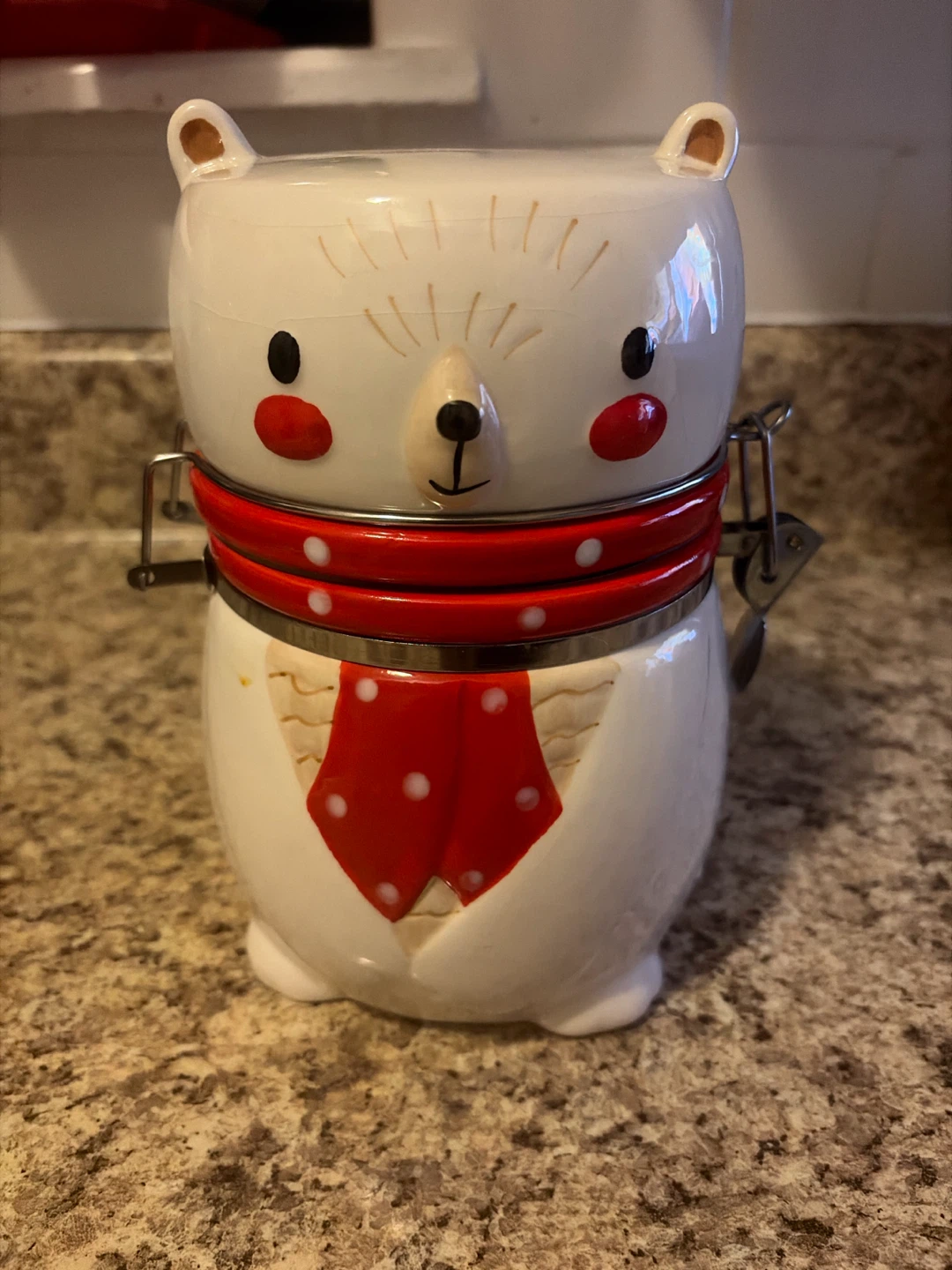 Bear Cookie Jar Storage Container