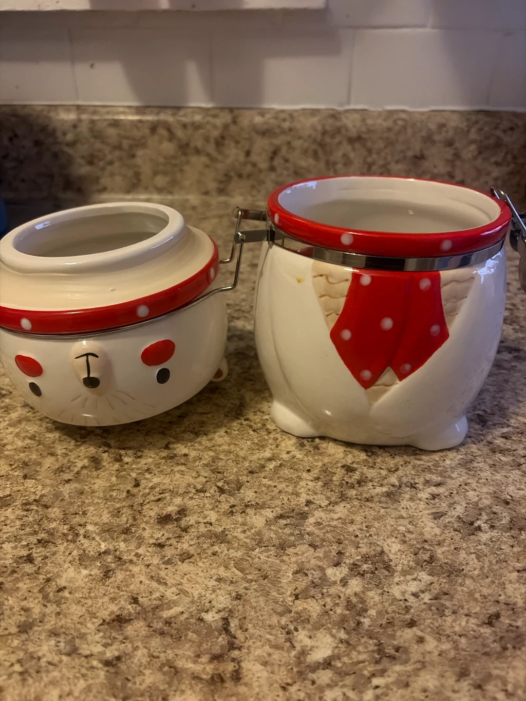 Bear Cookie Jar Storage Container - photo 3