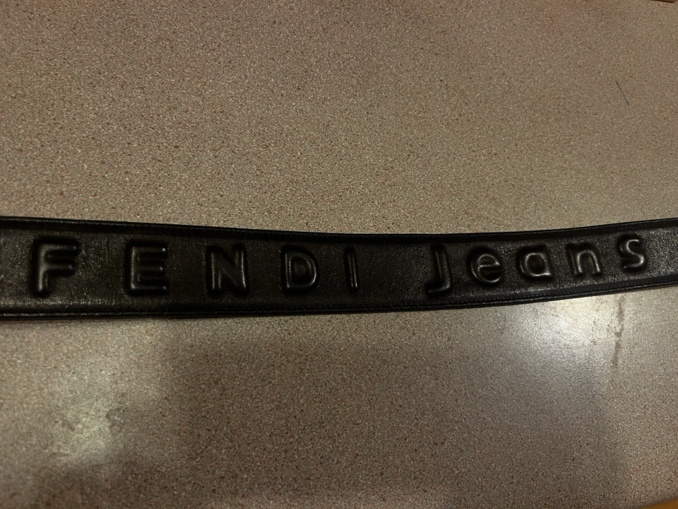 Fendi Jeans Leather Belt - photo 2