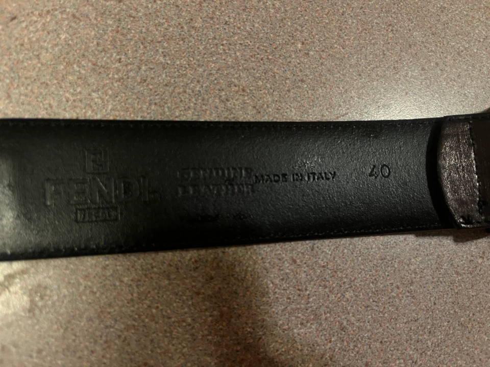 Fendi Jeans Leather Belt - photo 4
