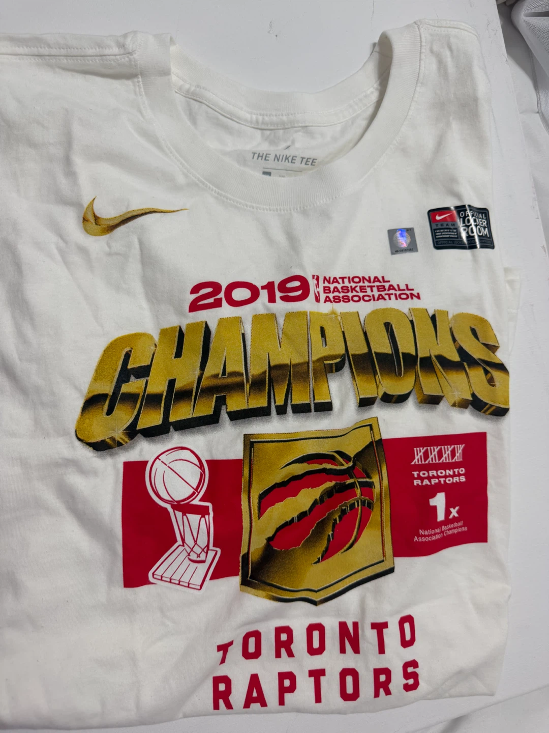 Nike Toronto Raptors 2019 NBA Champions T-Shirt XXL