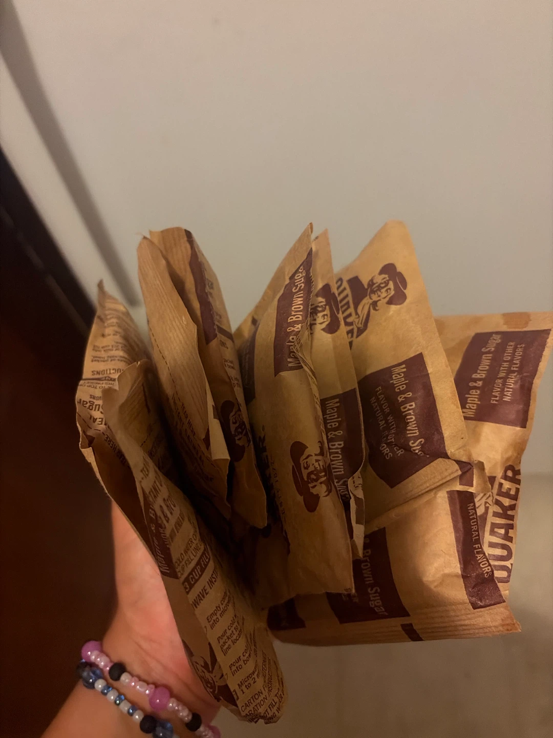 Quaker Maple & Brown Sugar Instant Oatmeal Packets - photo 2