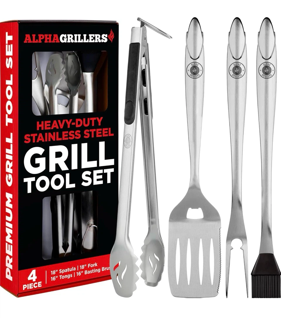 Grill Tool Stainless Steele Set
