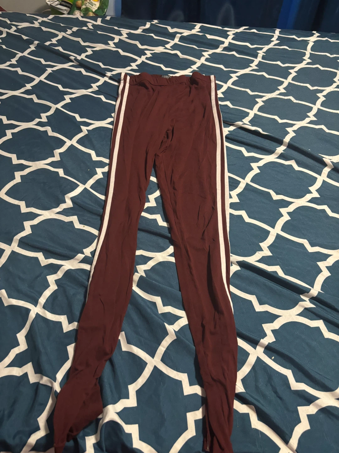 Streetwear Society Burgundy legging