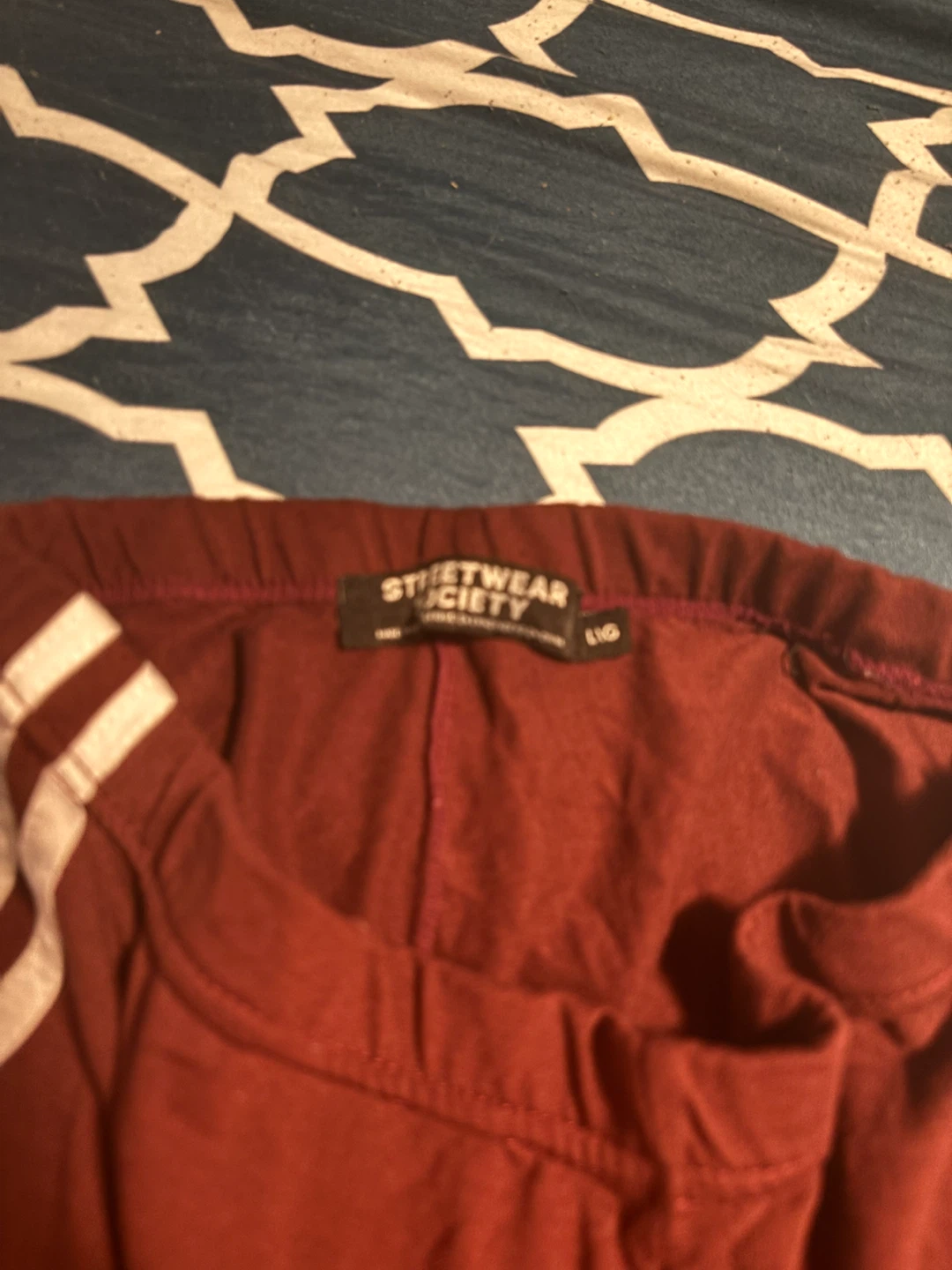 Streetwear Society Burgundy legging - photo 2